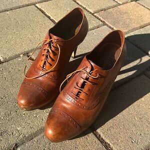 Cole Haan Brown Leather Heels